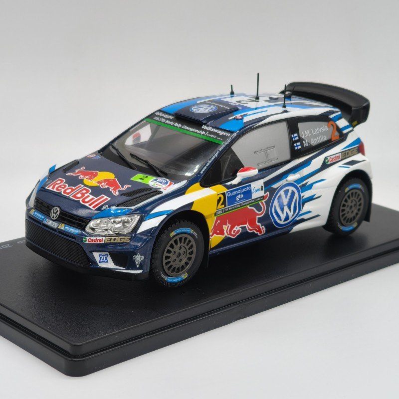 Volkswagen Polo WRC J. Latvala Rally Guanajuato Mexico 2016 1:24